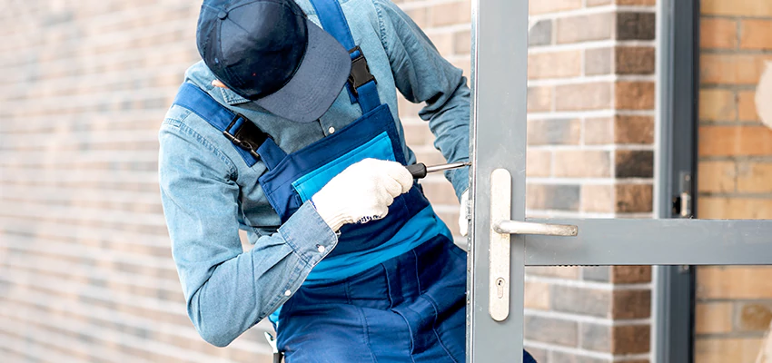 Pivot Storefront Door Locks Installation in West Hollywood, California